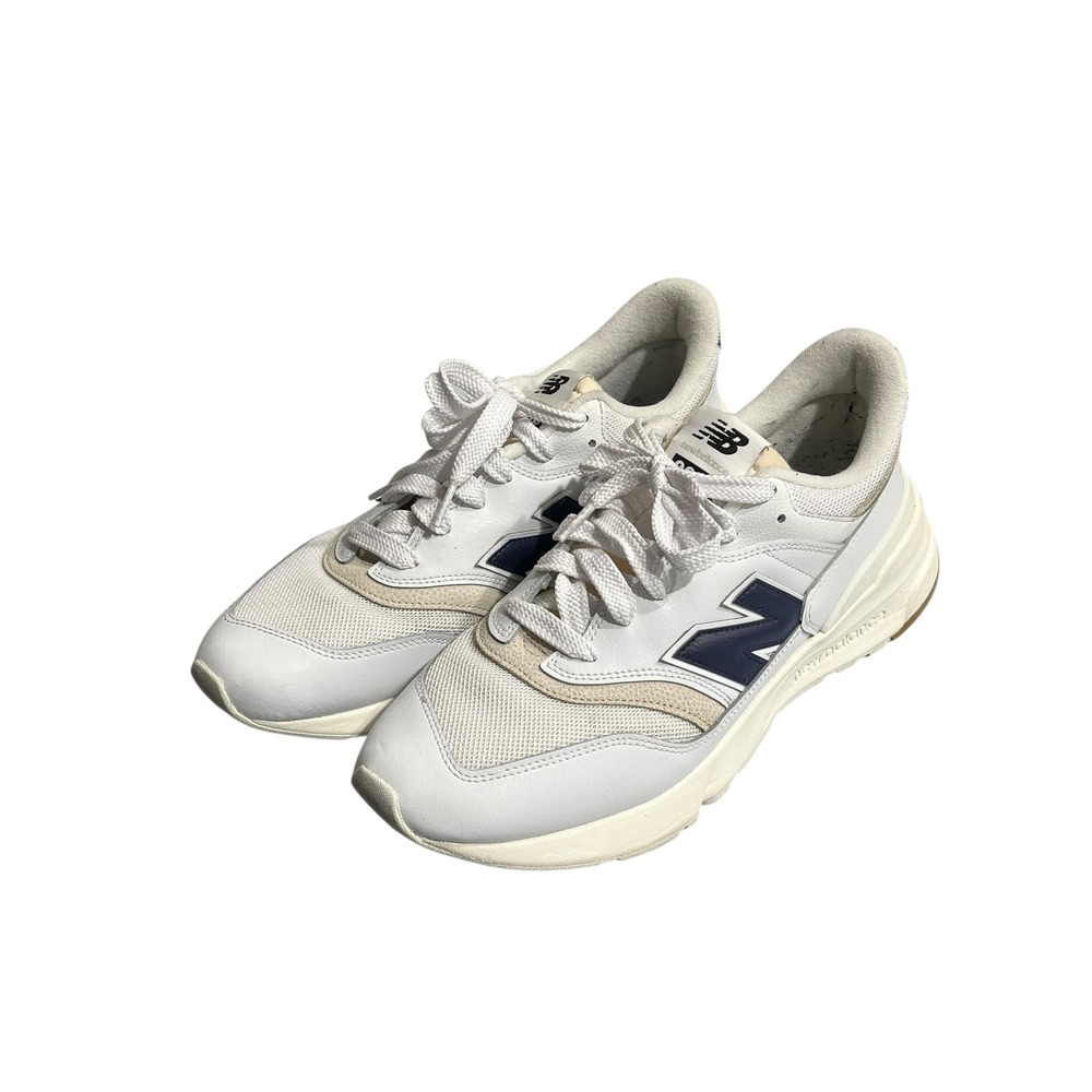 New Balance 997R‎ Women's White Navy Beige Casual Lifestyle Sneakers Shoes 11